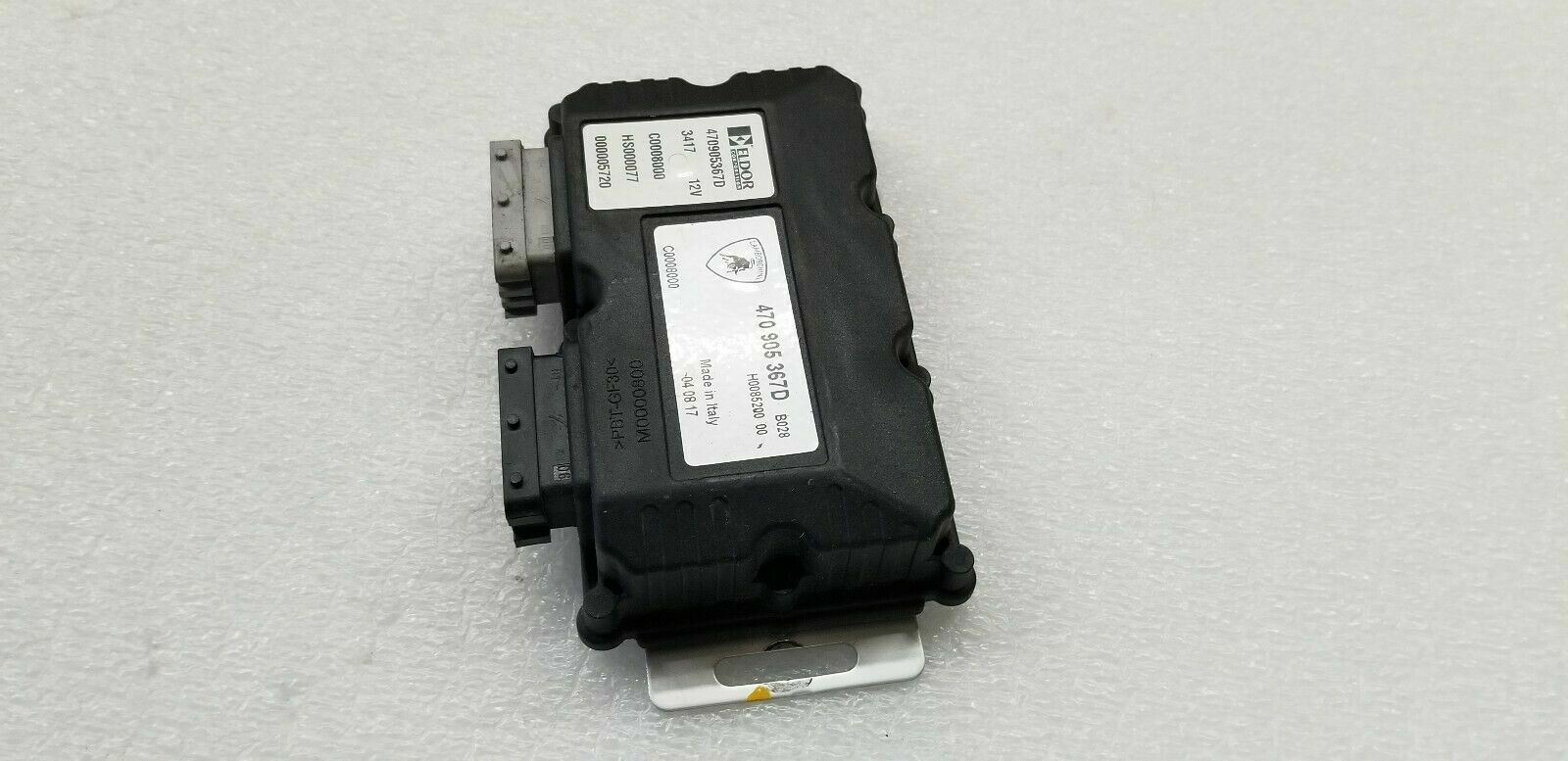 LAMBORGHINI AVENTADOR ION CONTROL MODULE UNIT OEM 470905367D
