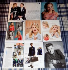 BLUE BLOODS VANESSA RAY WILL ESTES MAGAZINE PHOTO PINUP SCRAPBOOK CLIPPINGS