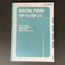 Yamaha Digital Piano YDP-131, YDP-131C, YDP-213 Owner's Manual Original