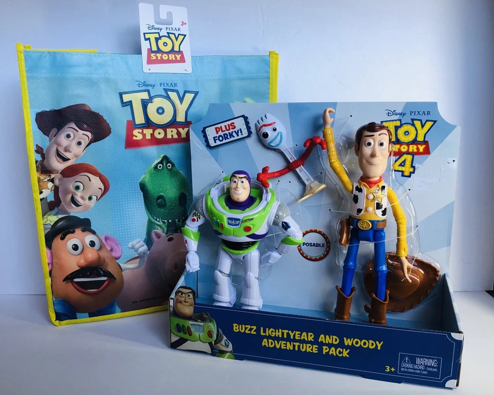 Подарочный набор Disney Toy Story, деревянный приключенческий набор Buzz Lightyear с большой сумкой-тоут - Изображение 3 из 4