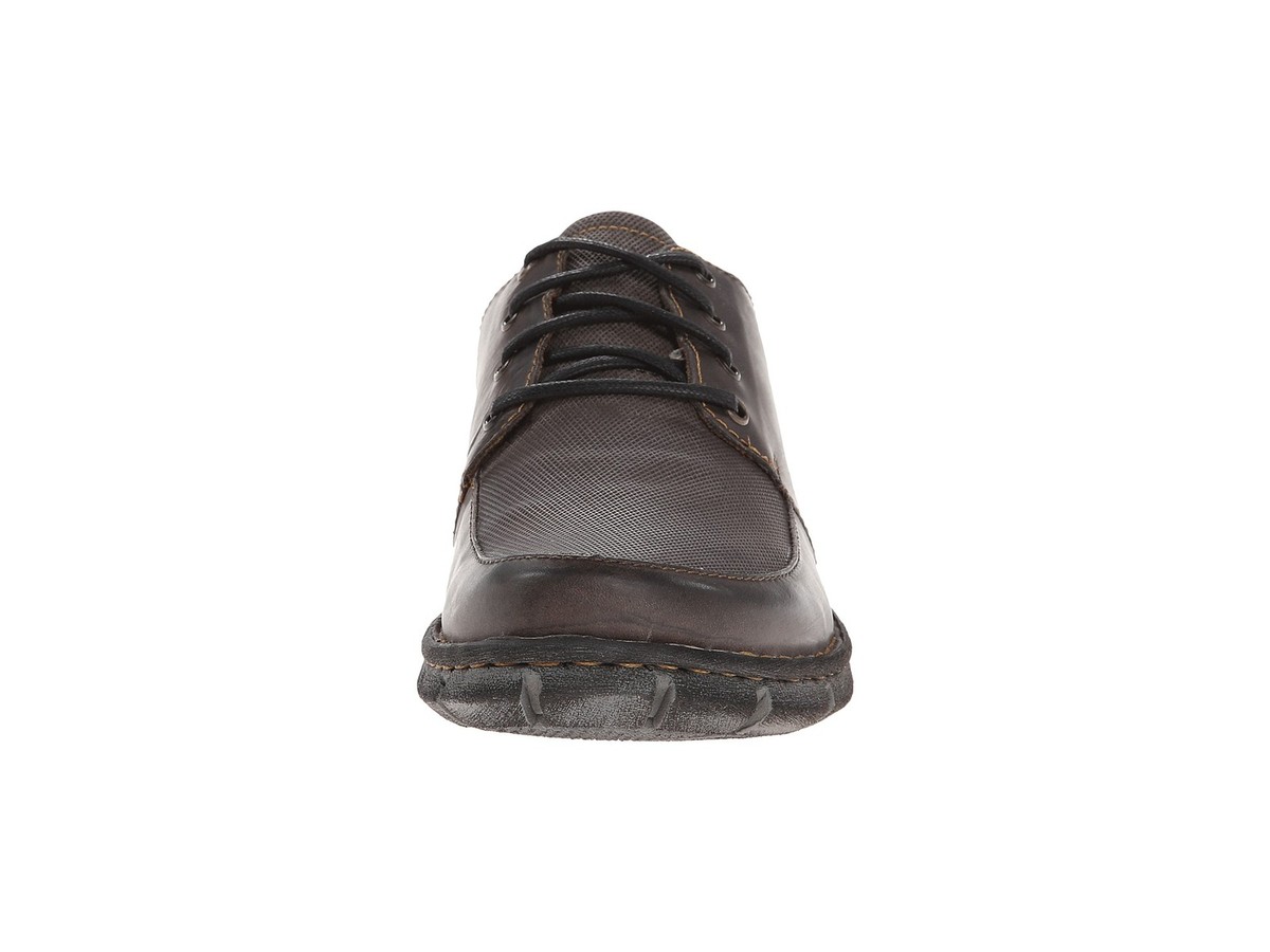Born Men Tristen Casual Lace Up Leather Shoes Light Grey  display picture 2