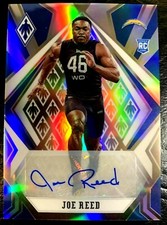 JOE REED RC 2020 PANINI PHOENIX REFRACTOR ROOKIE AUTO CARD#173!CHARGERS WR RC
