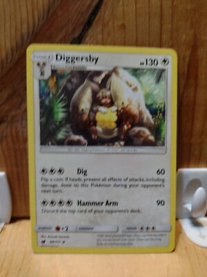pokemon diggersby card TCG: 096/189 Rare Card Type Pokemon TCG Diggersby - Perfect