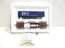 Märklin H0 47443 Taschenwagen mit Auflieger KN Kühne & Nagel der DB in OVP GP383