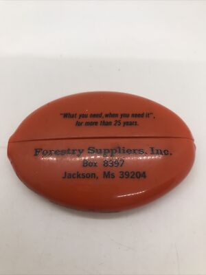 Vintage 1960 s Forestry Suppliers Inc Advertising Squeeze Coin Wallet Jackson MS