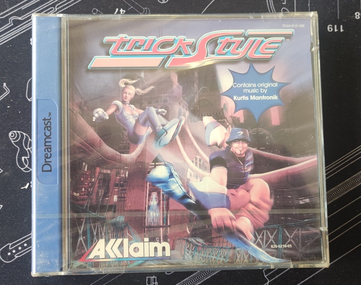 Acclaim Trick Style Dreamcast - Jeu Extreme Sports Skateboard