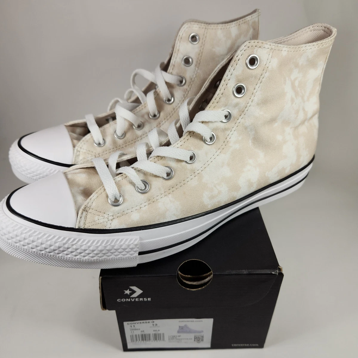 Mens white shop converse size 11