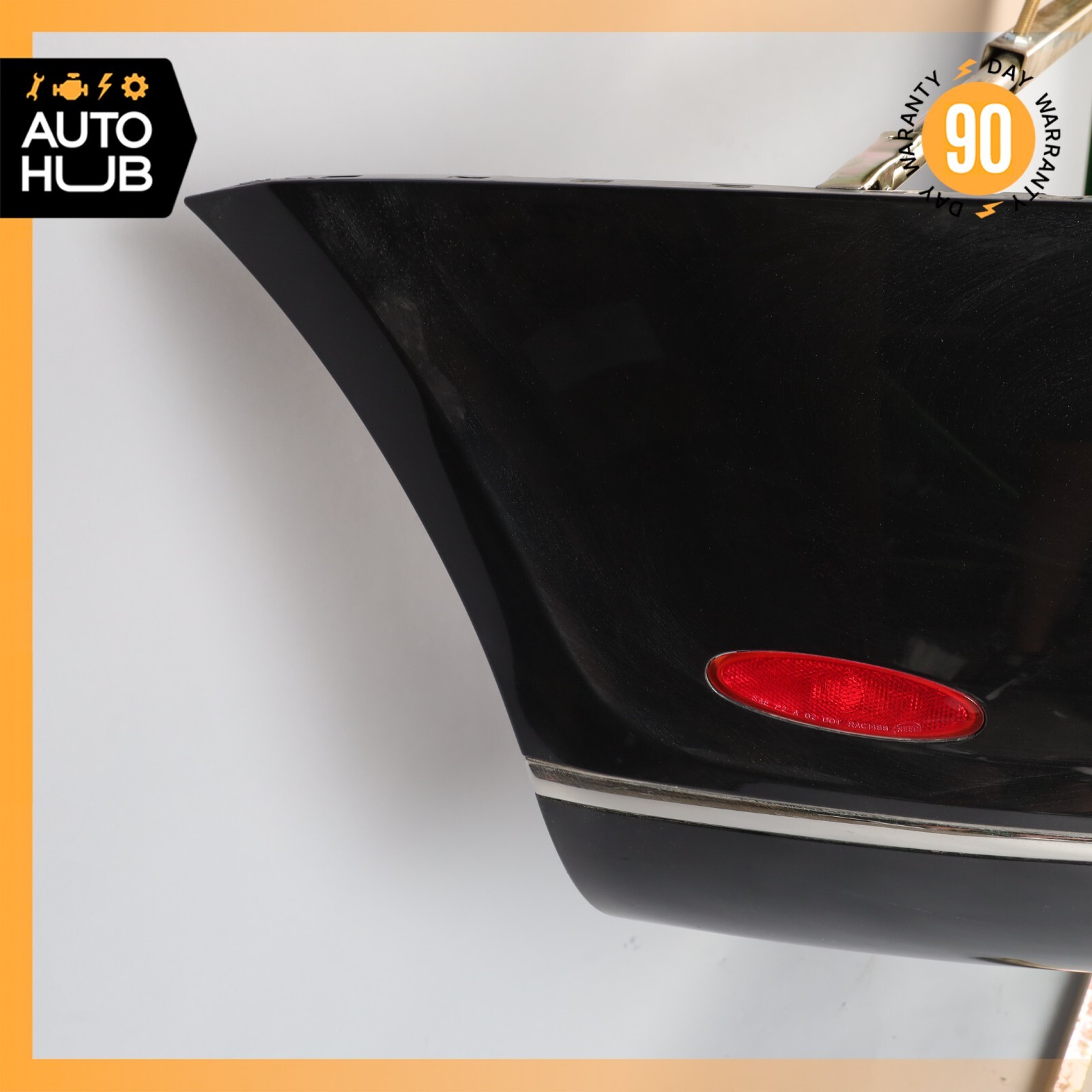 09-11 Bentley Continental GTC GT Rear Bumper Cover Assembly Black OEM 59k