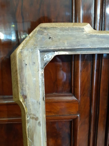 Cornice dorata a guantiera cm. 78 x 63,5 Misura interna cm. 65 x 50,3 epoca '800 - Foto 10 di 11