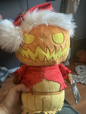 The Nightmare Before Christmas Pumpkin King Plush Hot Topic Exclusive Funko