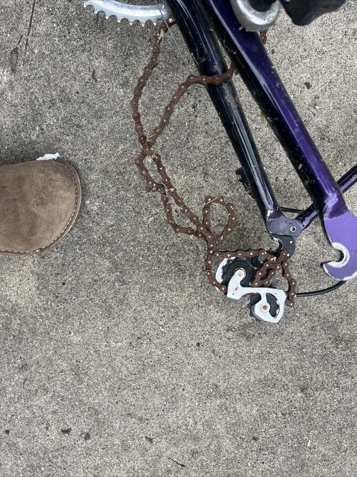 Cuadro púrpura Cannondale Multisport 600 CAD3 Foto 3 de 4