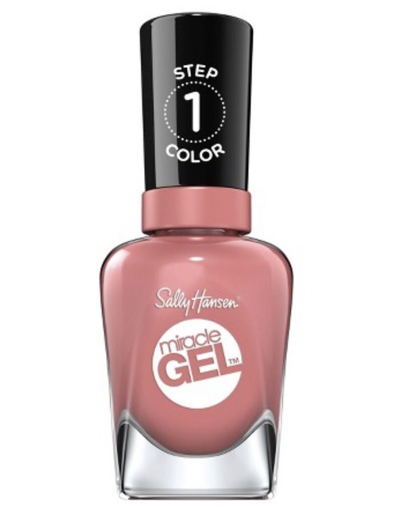 Sally Hansen Miracle Gel Nail Polish, Mauve-Olous 0.5 oz 244 Sally Hansen Miracle Gel Nail Polish, Mauve-Olous 0.5 oz 244
