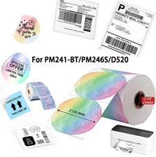 Direct Thermal 4x6 2x2 3x3 Label Shipping Label Self Adhesive For USPS UPS