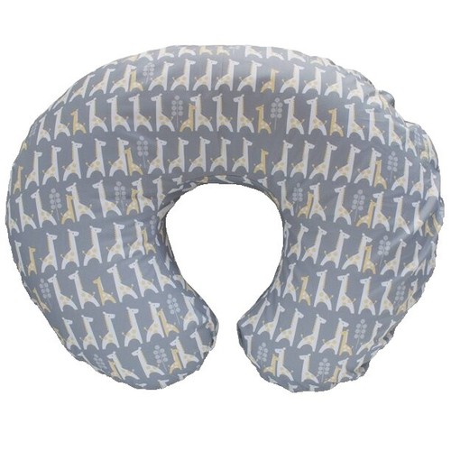 Camping Animals Nursing Pillow Cover - Bear, Deer, Raccoon Design For Baby Boy & Girl - Stretchy U-Shaped Cover For Breastfeeding Pillows