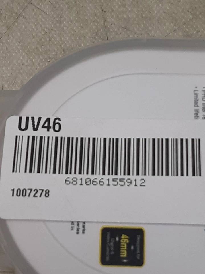 46mm iZonix  Digital Ultraviolet Protector Filter Multi-Coated HD - Image 4 of 4