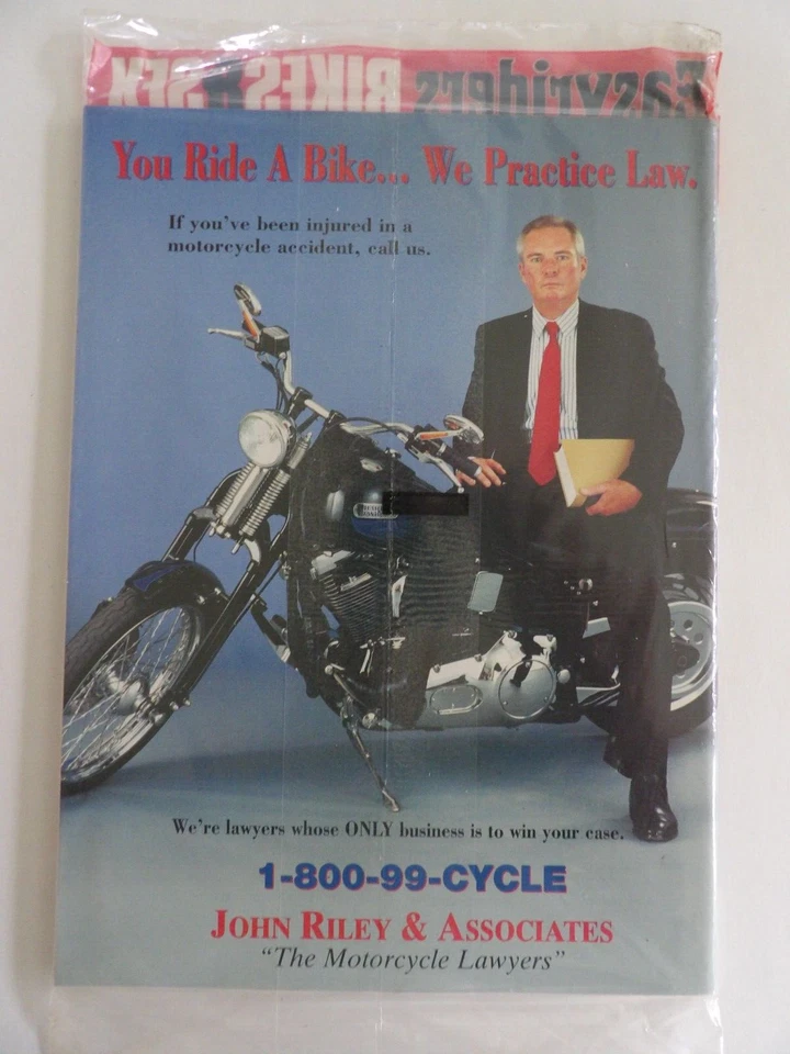 Sealed Vintage Easyriders MOTORCYCLE Magazine May 1997 with Centerfold MINT - Imagem 2 de 2