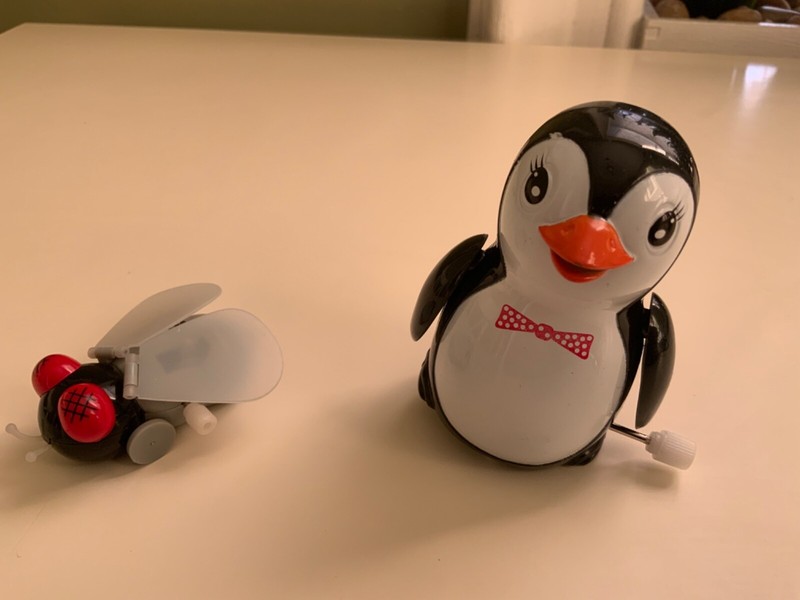 “Moving animals” Toys, Set of 2