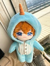 Genshin Impact Tartaglia Childe Plush 20cm Doll Clothes Dress Up Anime Toys Gift