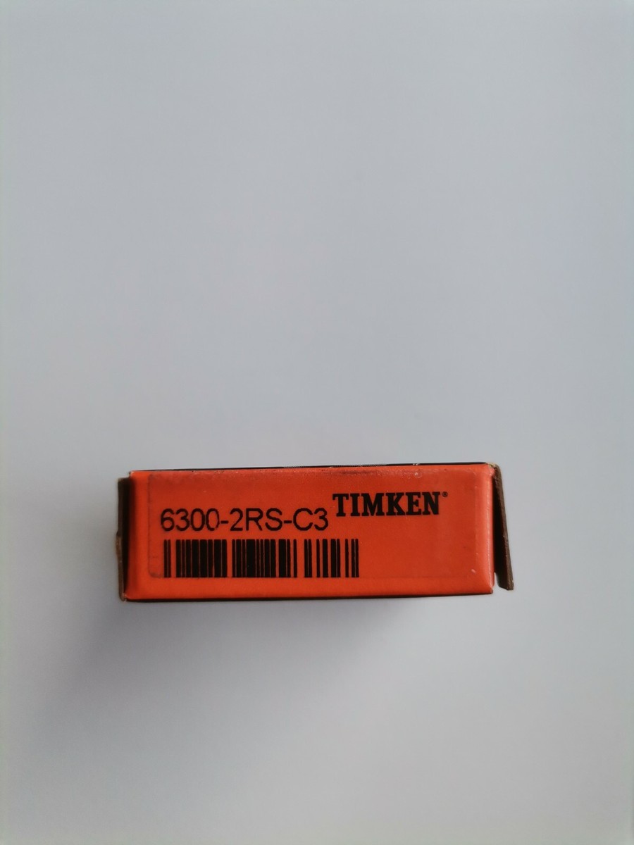 2RS ZZ Open Bearing Genuine Timken 6300 Series Deep Groove Ball Bearing |  Choose Your Size - 2RS, ZZ, OPEN, Or C3 Clearance Industrial Ball Bearings