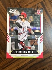 2021 Jonathan India Panini Chronicles Score #3 RC Cincinnati Reds