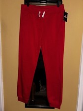 Southpole Boys XL 18-20 Active Jogger Fleece Pants Red Sweatpants DRAWSTRING