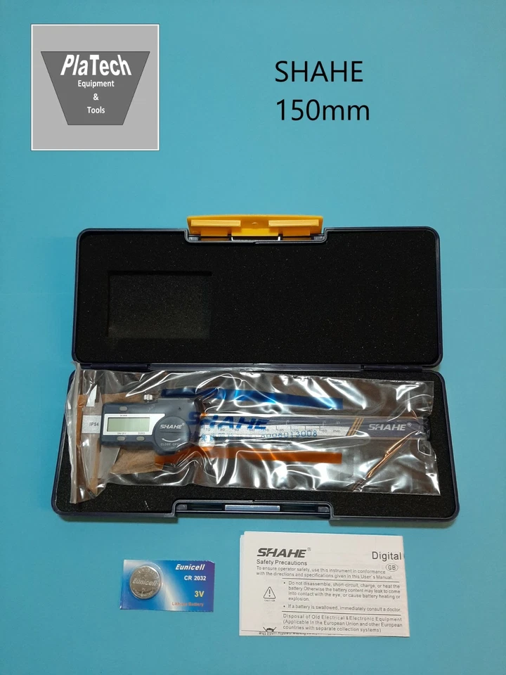 Digitaler Messschieber Schieblehre 150mm / 200mm / 300mm ABSOLUTE Funktion IP54 - Bild 4 von 4