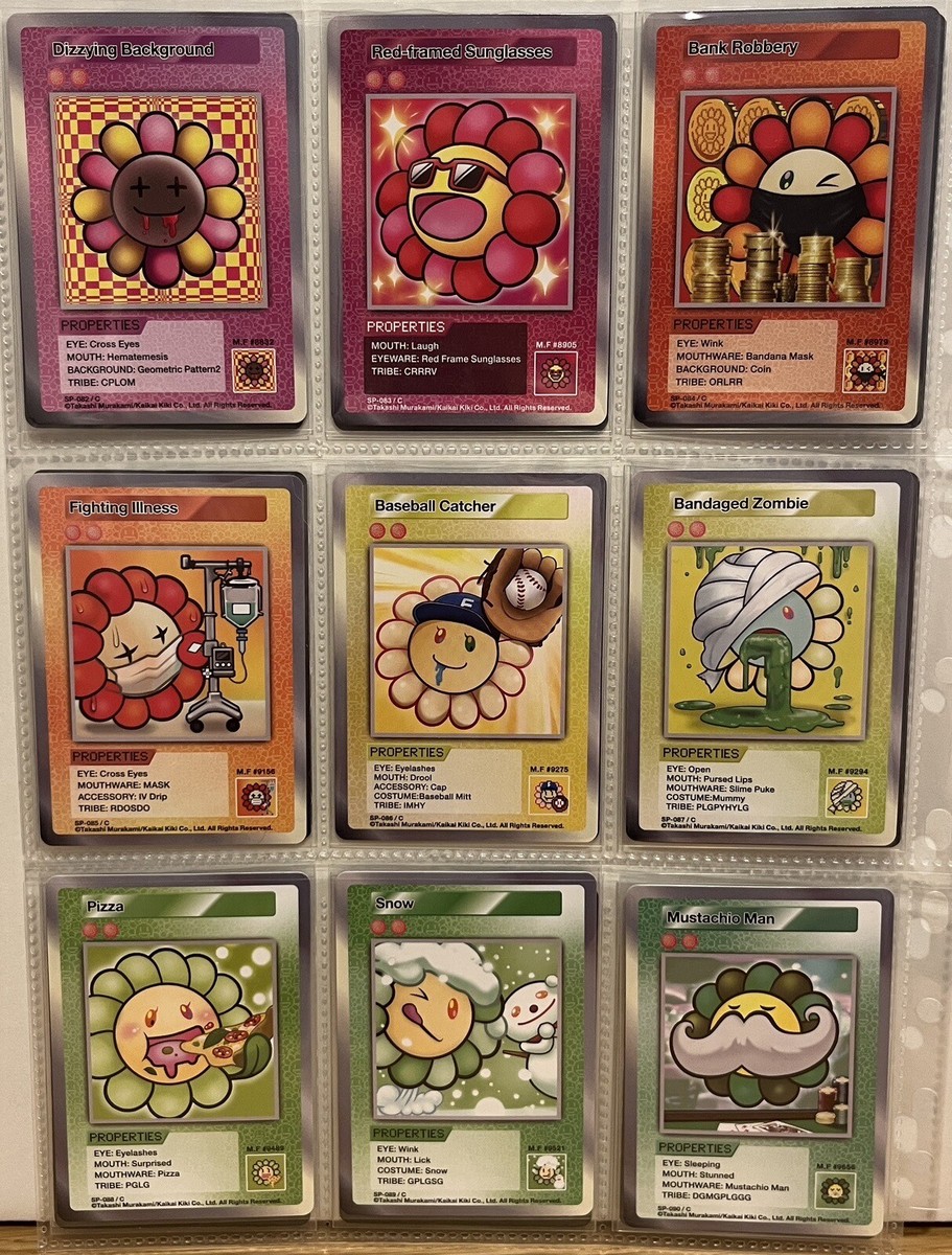 1st Edition 108 Flowers Complete Trading Card English SR R C