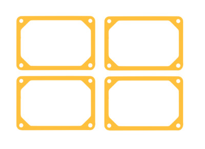 4 Fits BRIGGS & STRATTON VALVE COVER GASKET Replaces 692285 272475S