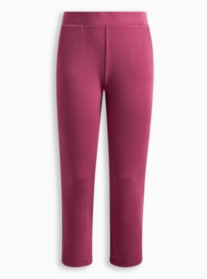 Torrid Dream Fleece Crop Lounge Pant Purple 00 M L 10 #E44203