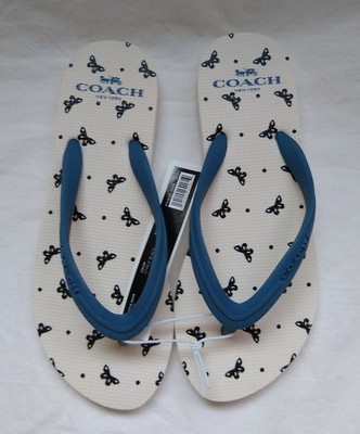 coach cleo flip flop