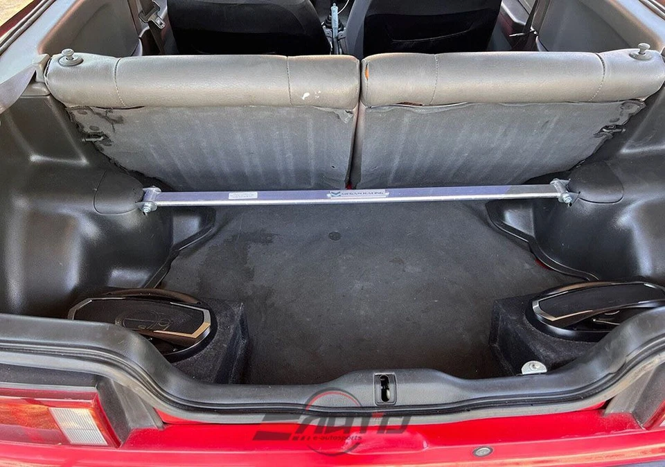 Soporte de barra de torre de puntal delantero + trasero MEGAN Race para Civic CRX 88-00 Integra 90-01 Foto 2 de 3