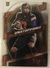 2023 Panini Select Draft Picks Football Unstoppable CJ Stroud UN-2 OSU Texans