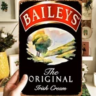 Vintage Bailey's Irish Cream Tin Sign - Waterproof & Weatherproof, Easy-to-Hang