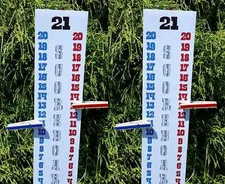 Set of 2 Scoreboard Score Keepers - RED WHITE BLUE - UV Resistant- Cornhole