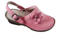 Ladies Clogs Cotton Traders Dusky Pink UK4 *Very Good Condition*