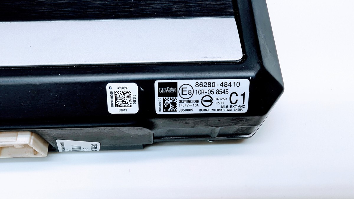 86280-48410 REFURBISHED Lexus Mark Levinson amplifier 2020 2021