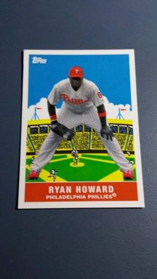 RYAN HOWARD 2007 TOPPS FLASHBACK FRIDAYS CARD # FF1 A8787