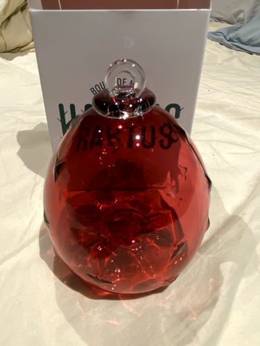 Boule De Noël Meisenthal – Kaktus Rouge – Édition 2024 – Verre Soufflé