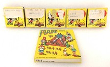 Film pellicole 8mm per proiettore fiabe cartoni animati anni 70 lotto 6 film 