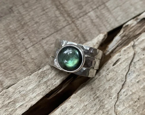 LabradoriteRing  925 Sterling Silver Band &Statement Ring Handmade Ring All size