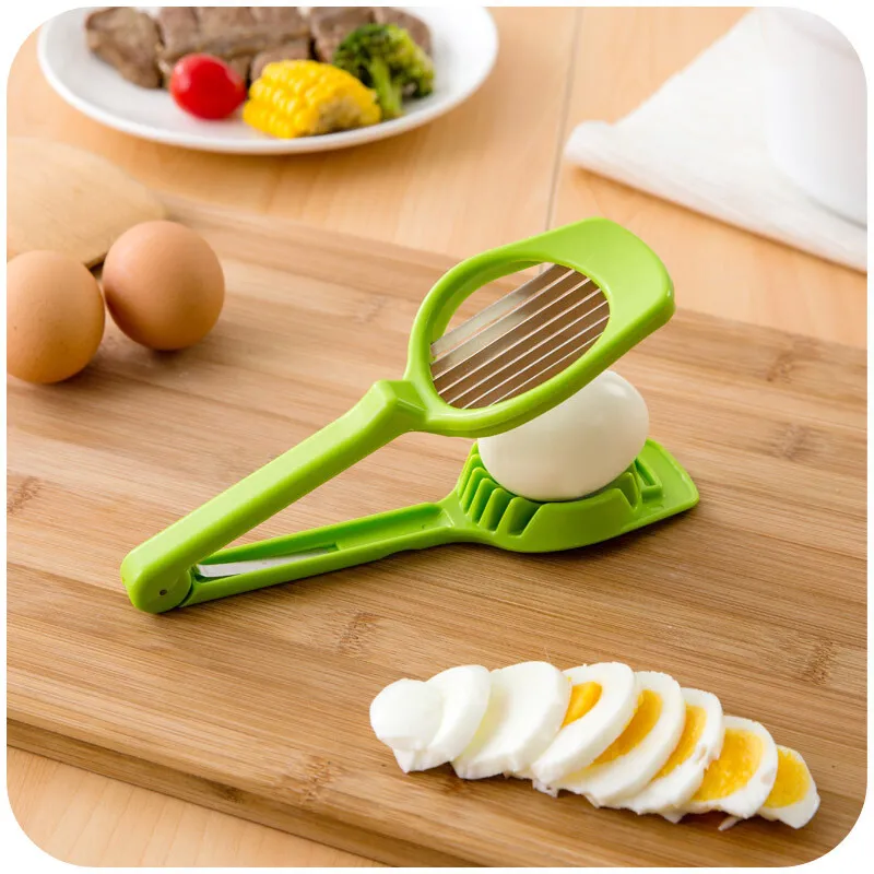 1X Kitchen Tools Strawberry Kiwi Egg Fruit Cutter Egg Slicer Multi Purpose  Food