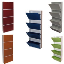 Scarpiera 4 ante in plastica componibile - DOTTUS