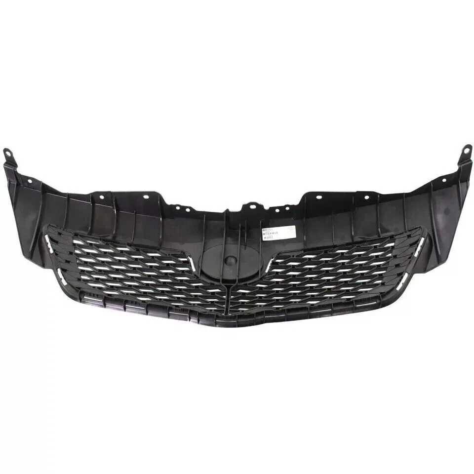 Front Bumper Cover Fascia & Grille Assembly Kit For 2009-2010 Toyota Corolla - Imagem 2 de 4