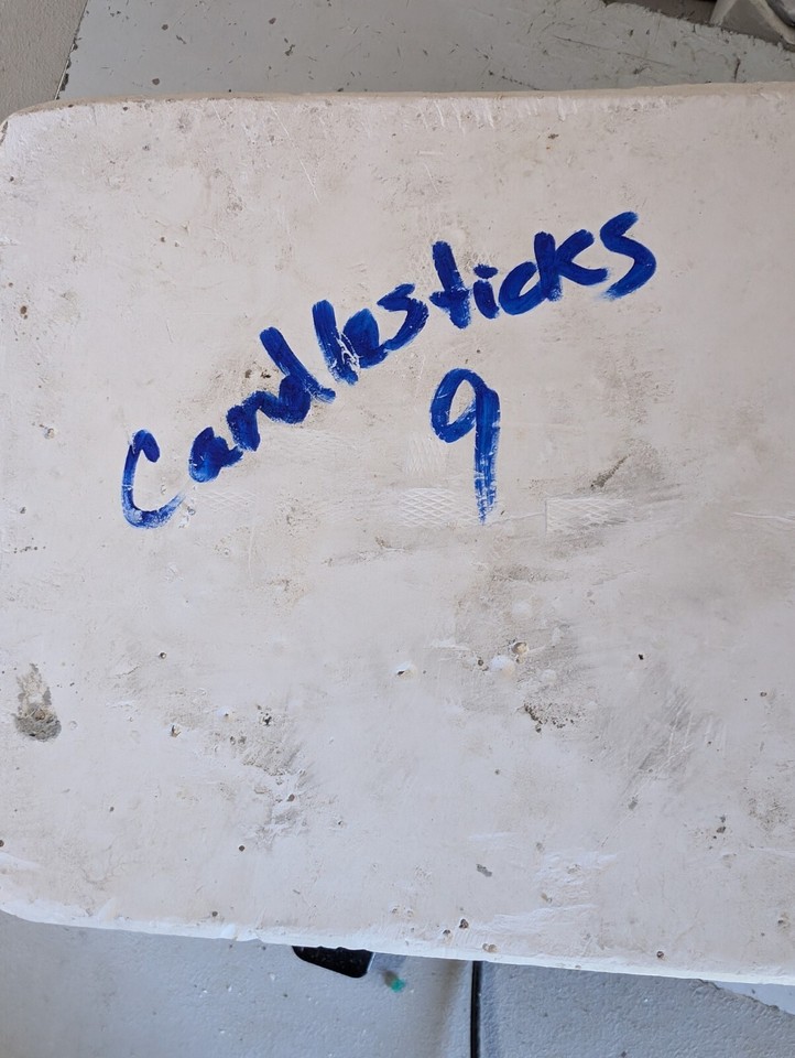 Candlesticks Vintage Slip Casting Ceramic Mold eBay