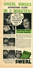 1948 Print Ad of HJ Heinz 57 Co Swerl Magic Suds Soap cream separator cleaner