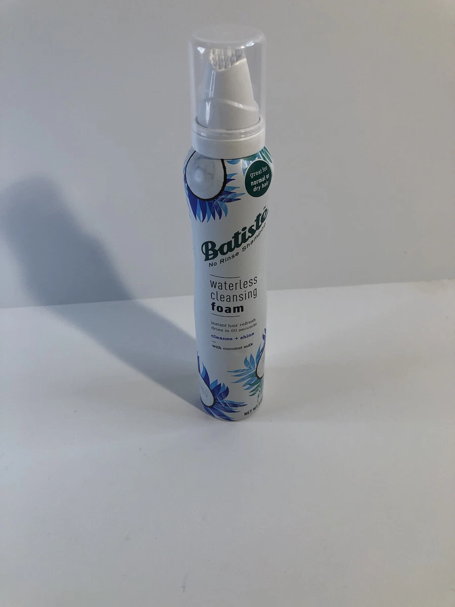 Batiste waterless 2024 cleansing foam