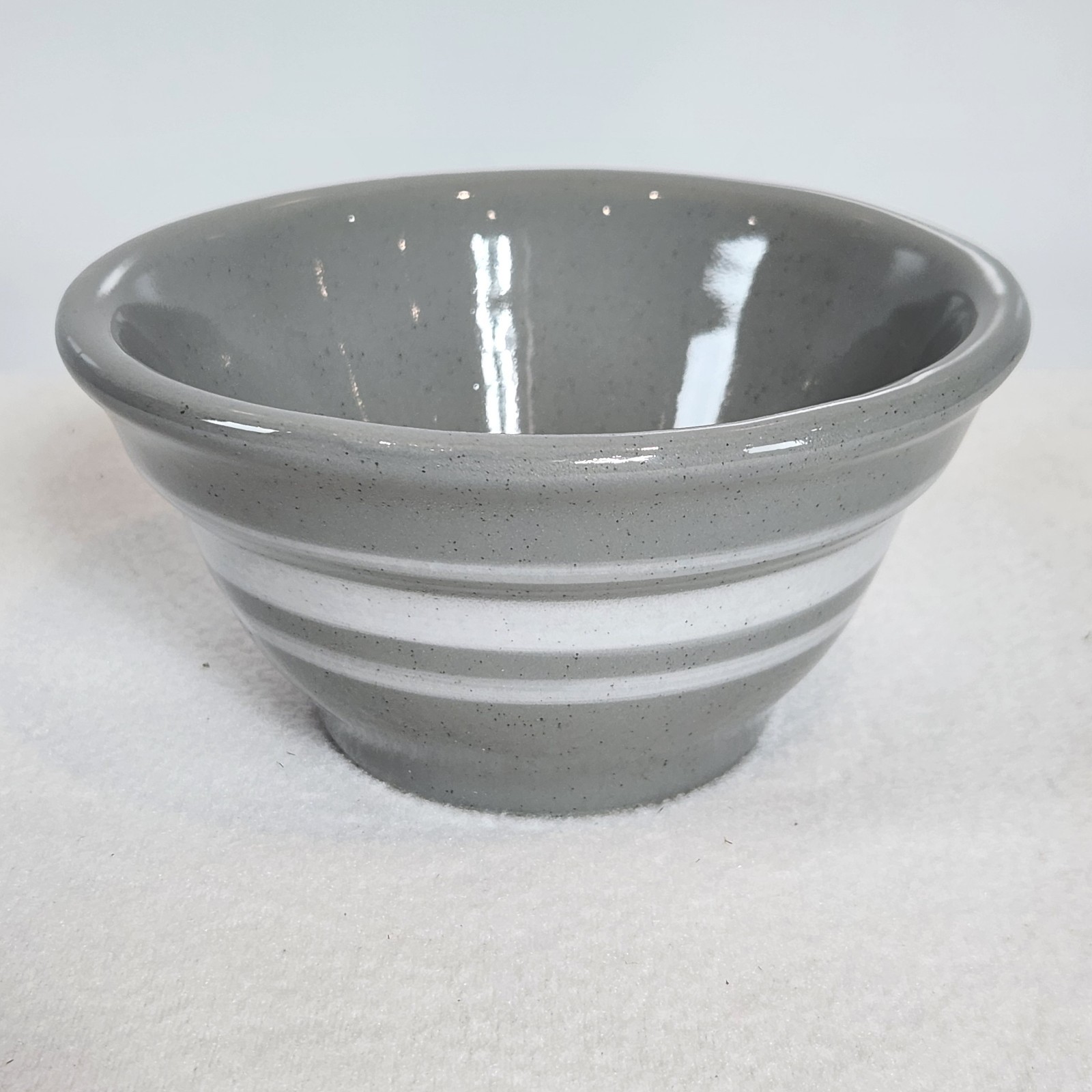 Dresden & Co Vitrified Pottery Mixing Bowl Stripes
