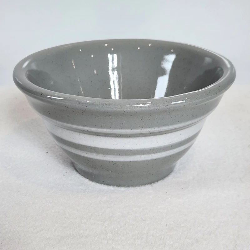 Dresden & Co Vitrified Pottery Mixing Bowl Stripes