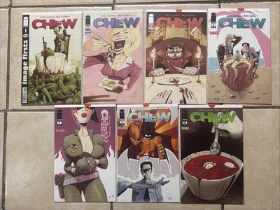 CHEW #1 IMAGE FIRSTS & 3 5 6 7 9 10 & Secret Agent Poyo 1 Image Comics 2012