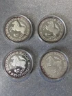 1926 Graf Zeppelin 5 oz .999 Silver Rounds Lot of 4, 20 oz Total